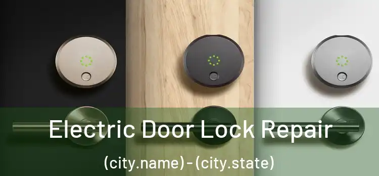 Electric Door Lock Repair (city.name) - (city.state)